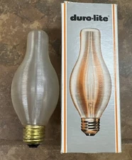 Chimney Lite BULB Spun filament Duro-Lite Flamescent Core For ‘Flame’ Look