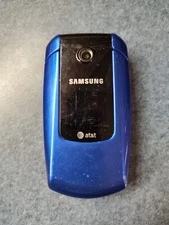 Samsung SGH A167 - Blue (AT&T) Cellular Phone UNTESTED