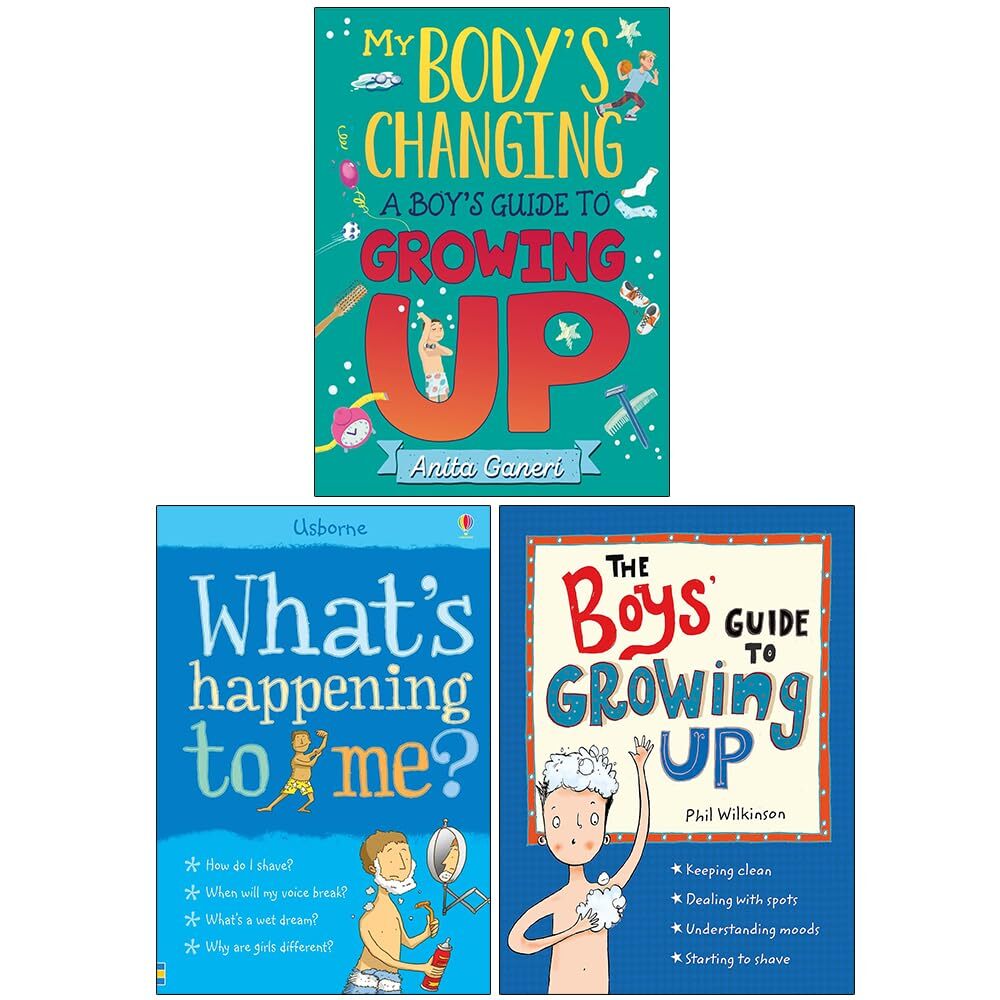 Various Publishers Boys A 'S Guide To Growing Up, What's Happening To Me & The Guide To Growing Up 3 Book Set - Image 2