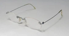ICE 5 BLUE RIMLESS CLASSIC STYLE LIGHTWEIGHT DESIGNER EYEGLASS FRAME/GLASSES !