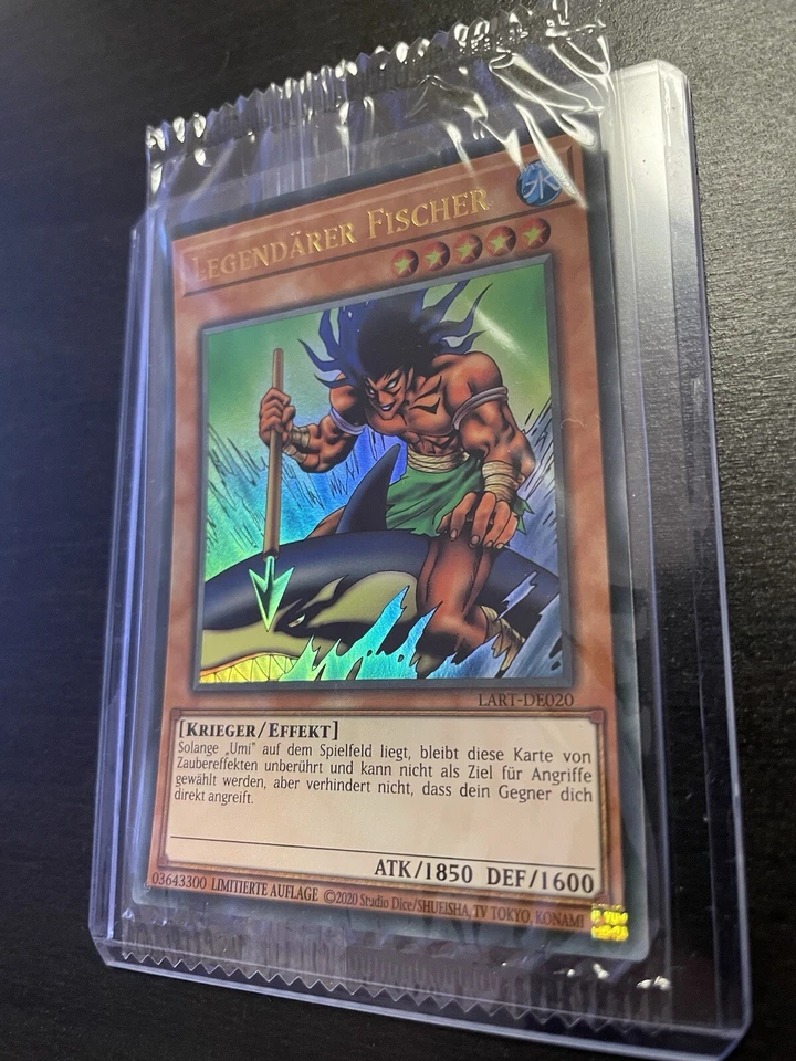 Yu-Gi-Oh! Legendärer Fischer Ultra Rare LART Near Mint Limitiert Alternative - Bild 2 von 4