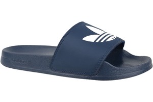 navy adidas slides