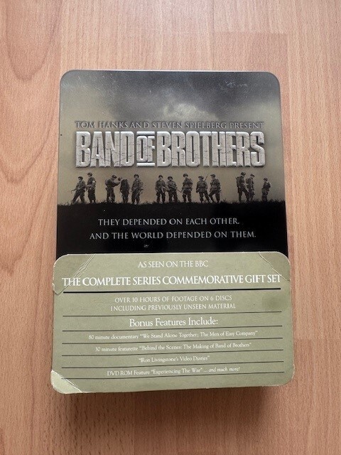Band Of Brothers Steel Case DVD Boxset - Good Condition
