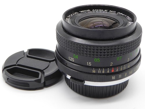 Vivitar 28mm F2.8 MC Close Focus Manual Focus Lens Olympus OM Fit + cap om10 - Picture 4 of 15