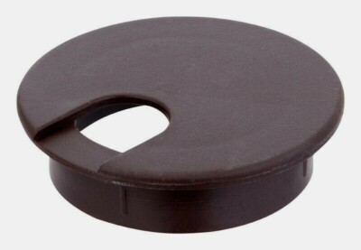 Jandorf DESK GROMMET Walnut Brown Fit 2-1/2'' Hole Cable Management Protect 61614