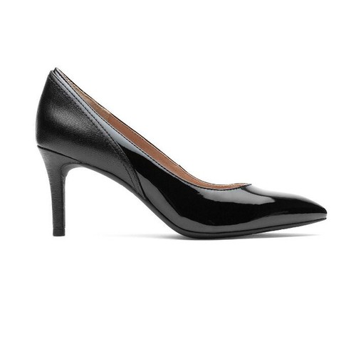 Black Shoes UK 6 Rockport Women's Comfort Heel Total Motion Pump EU 39.5 US 8.5 - Picture 6 of 6