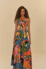 NWT FARM RIO SKIRT SIZE SMALL PK6256 DI5/0 JS