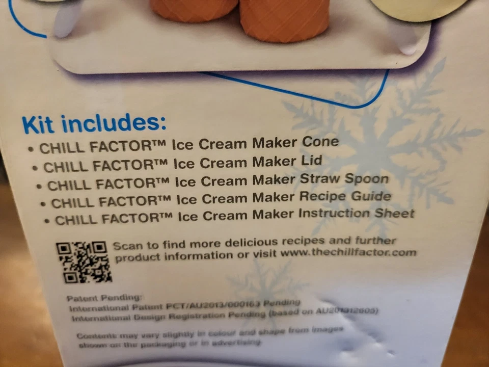 Máquina de helados - Freeze Squeeze Enjoy - Por factor de enfriamiento nueva en caja Foto 4 de 4