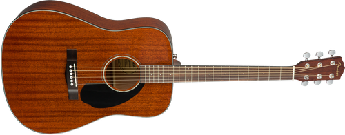 Fender CD-60S Dreadnought All-Mahogany Acoustic Guitar - Picture 3 of 7