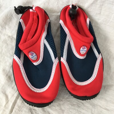 *NEU* TEAM GB Kinder Wasser / Strand / Surf / Neoprenanzug Schuhe Gr. 13 Urlaub