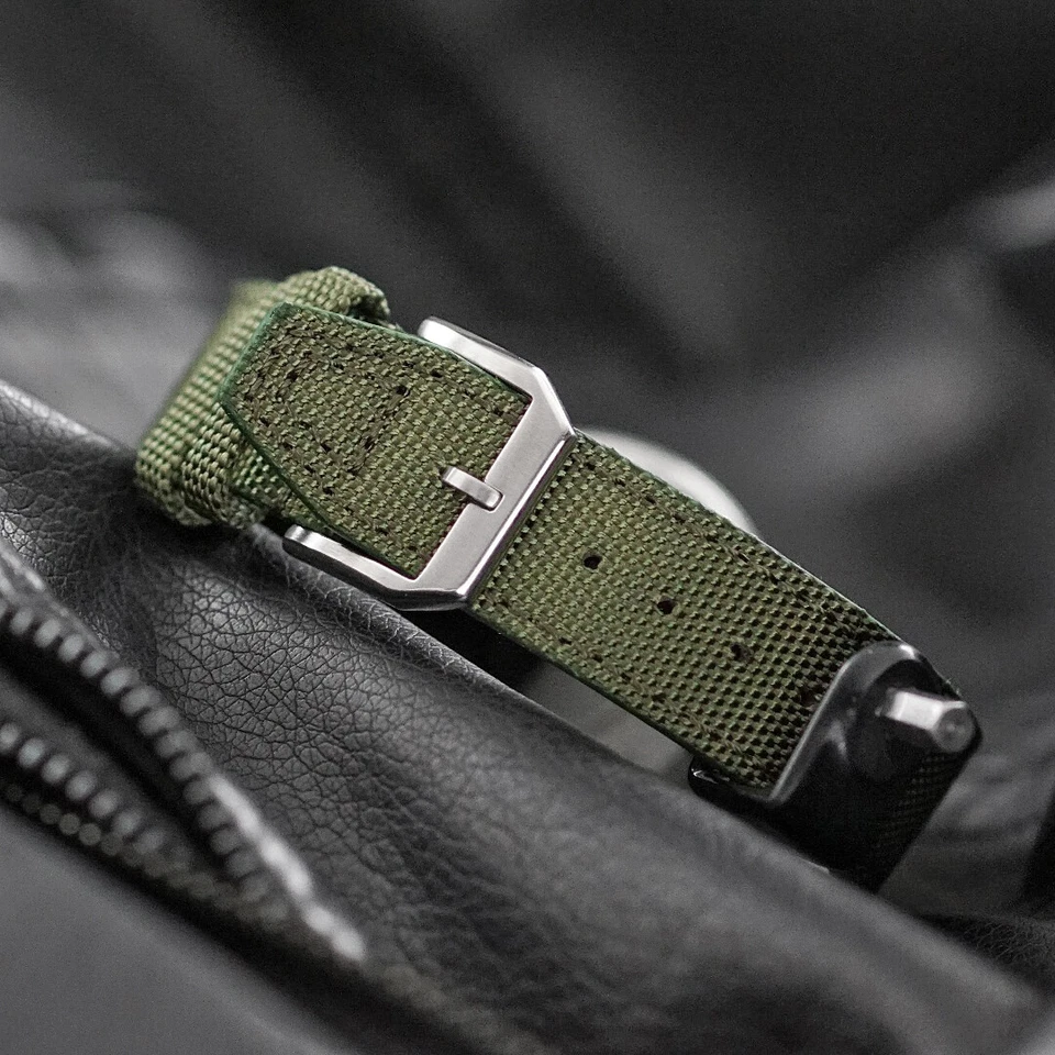 B&R表带军用绿色弹道飞行员风格表带 — 第 4/4 张图片