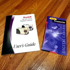 Kodak DC215 Digital Camera User's Guide  Accessory List ORIGINAL, NOT A REPRINT
