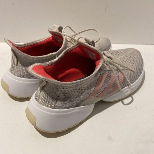 Adidas Mavia X Trainers women's size 10 running shoes sneakers Grey Pink - Picture 5 of 10