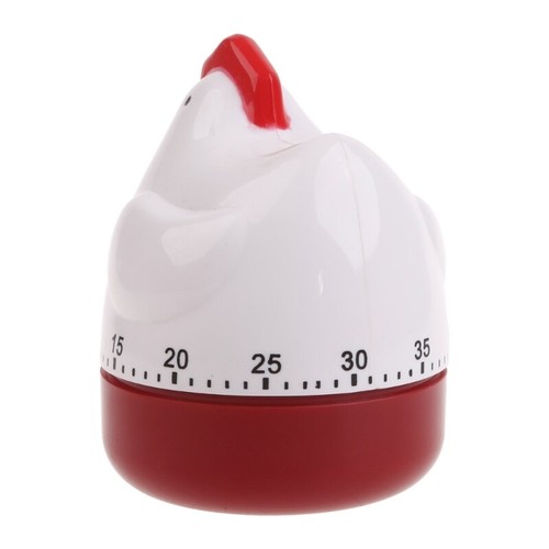Cute Hen Kitchen Cooking Timer Mechanical Countdown Clock Alarm Reminder f - Picture 4 of 8