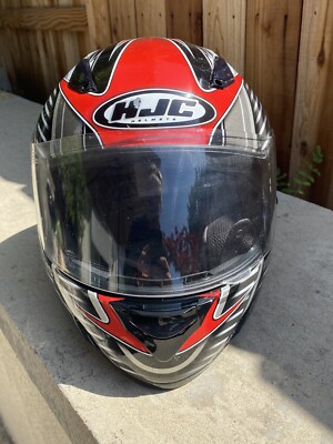 hjc axis ac 12 helmet HJC Axis AC-12 Mens motorcycle helmet Large - full face flip up