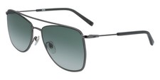 NEW MCM Ruthenium Navigator Sunglasses with Green Lenses MCM Case