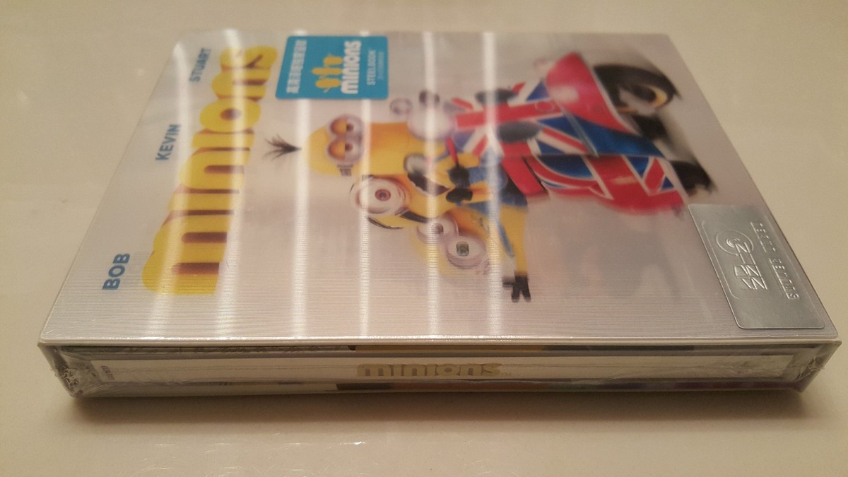 Minions 3D Lenticular & Full Slip Combo STEELBOOK HDZeta (Bluray