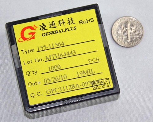 200pcs GeneralPlus Technologies GPC11128A 8bit 6502 Sound Controller silicon die - Picture 6 of 6