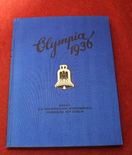 1936 Olympics Book "Olympia 1936"  Berlin Jesse Owens  incomplete, Y38
