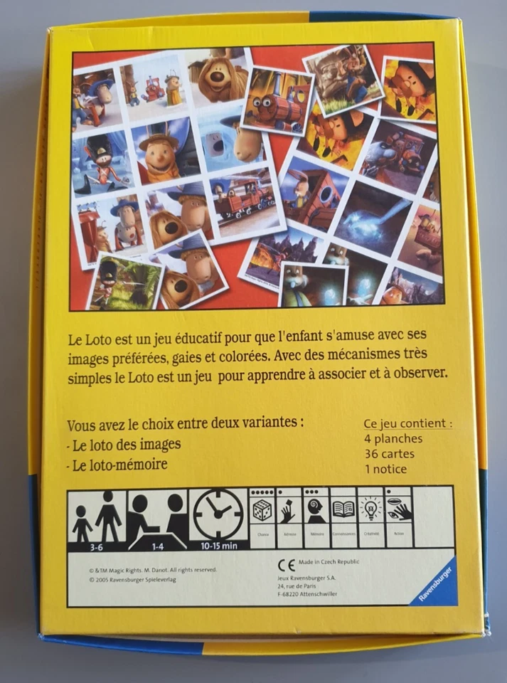 JEU MEMORY LE MANGE ENCHANTE - RAVENSBURGER - Photo 2/3