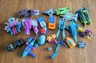 VTG Lot Of 24 Transformer Toys See Pictures For Detail Aircraft, Trucks... RS5