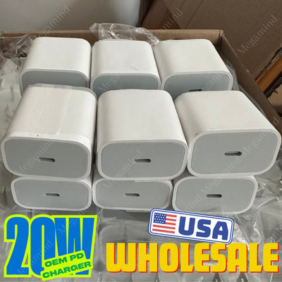 Lot 20W USB Type C Power Adapter Fast Charger Cube Block For iPhone iPad Android