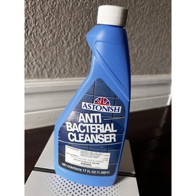 Vintage Astonish Anti-Bacterial Cleanser About 70% Full