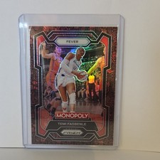 2024 Panini Prizm Monopoly WNBA Temi Fagbenle #26 Indiana Fever Base Set