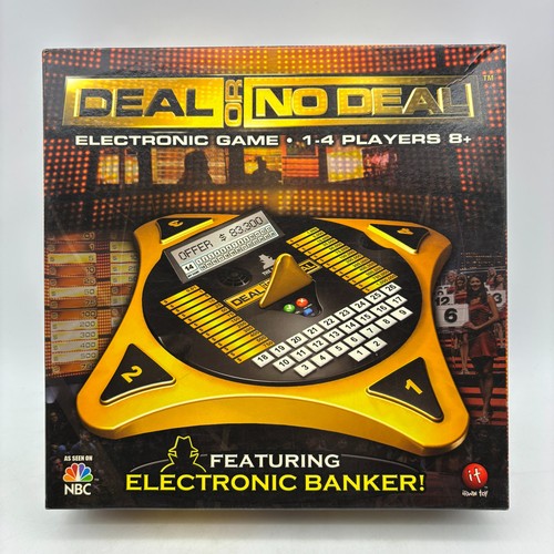 Deal or No Deal Electronic Game COMPLETE WORKS Irwin Toy 2006 NBC TV Show