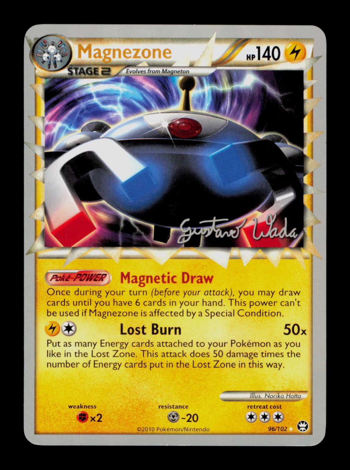 Magnezone 96/102 Pokemon WC 2011 Triumphant  Trading Card TCG