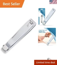 Doctor Recommended Straight Cut Toenail Clipper - Stainless Steel Precision
