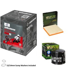 1000 SS Supersport Air Oil Filter Kit Silkolene Pro 4 10w40 4L Ducati 2003