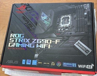  READ  ASUS ROG Strix Z690-F Gaming WiFi LGA1700 Intel Z690 DDR5 Motherboard