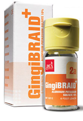 Kerr GingiBraid+ Braided Retraction Cord Aluminum Potassium 0a 0 Fine 72'' 13210