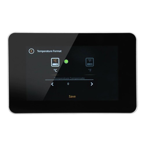 Termostatos Horizontales Pantalla LCD Color Tuya Smart WIFI Suelo Radiante Térmico - Imagen 9 de 12