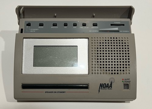 Oregon Scientific All Hazards Desktop Weather Radio NOAA WR3000 Tested Working - Picture 3 of 16