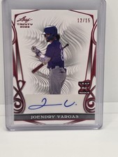 23 Leaf Trinity Joendry Vargas Red Autographed RC/15