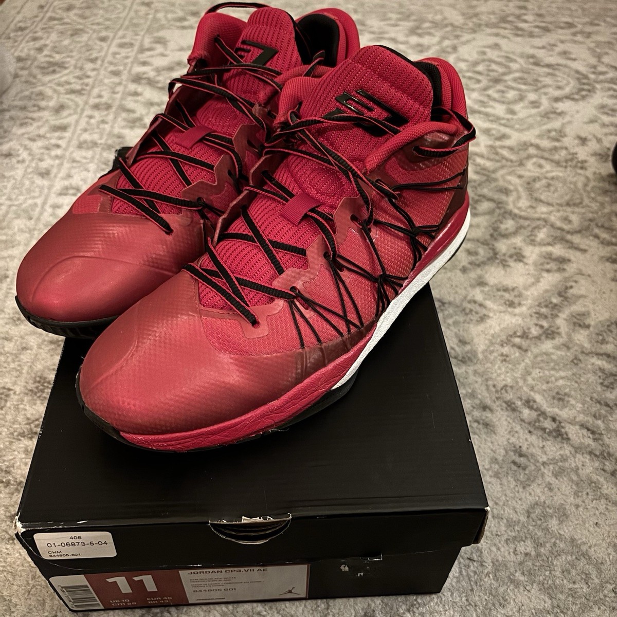 Size 11 - Air Jordan CP3.VII AE Red for sale online | eBay display picture 1