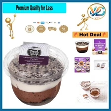 Chocolate Parfait Cup 4.5oz with Whipped Topping – Frozen Single Serve Dessert