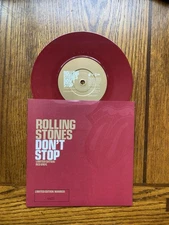 The Rolling Stones - Don't Stop - Numbered Red Color Vinyl Ltd Edt EX Virgin UK