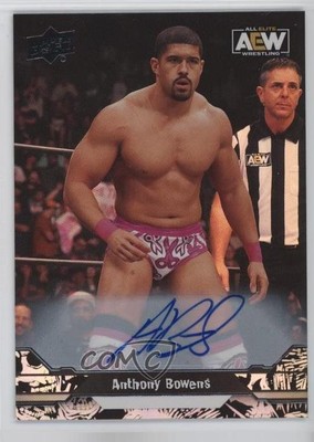 2023 Upper Deck AEW All Elite Wrestling Auto Anthony Bowens #43 Auto
