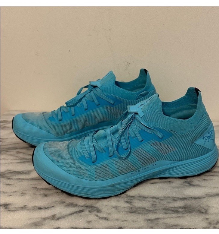 Arcteryx Norvan SL Vibram soles Turquoise Running Shoes unisex W