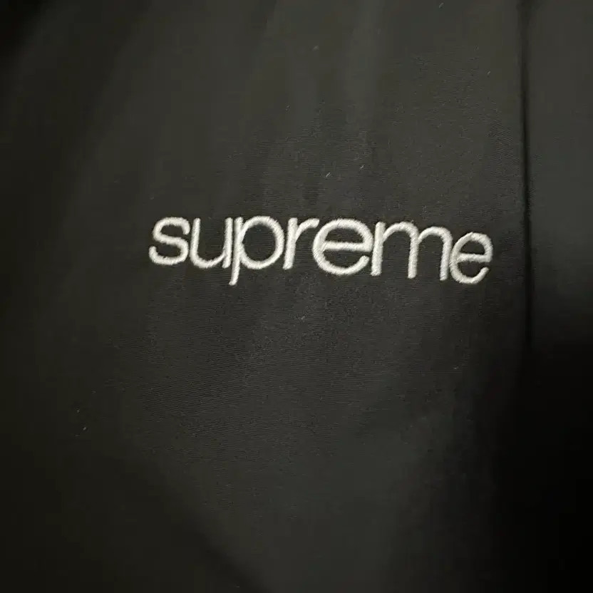 Supreme NYC Black Coach Jacket, Slightly Used thumbnail 3