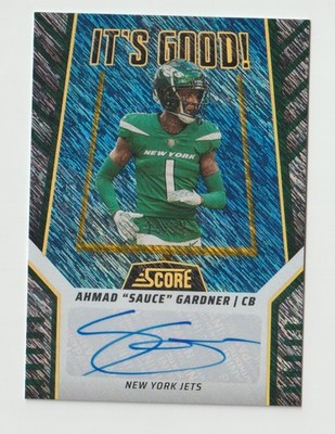 2024 Panini Score Sauce Gardner It's Good Ground Zero #IG-AGR #d/25 Auto Jets DB