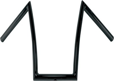 Todds Cycle Stripper Lenkergriff 1in Schwarz SB17-2