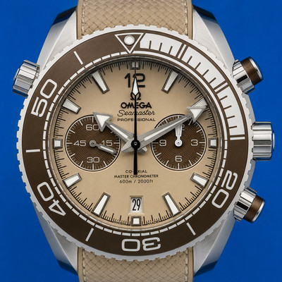 Omega Seamaster Planet Ocean | Beige Dial | Ref. 215.32.46.51.09.001
