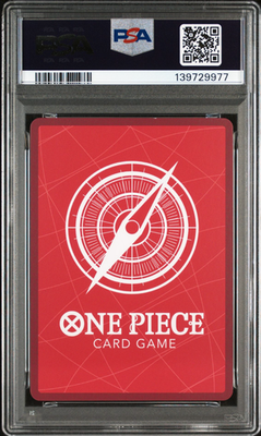 Shanks (2025 PSA Magazine Promo) OP09-001 One Piece Promotion