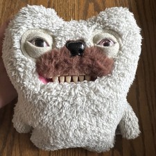 ZURU FUGGLER HAIRY FUGGS OLD TOOTH MOUSTACHE 9 INCH PLUSH Colored Eyes