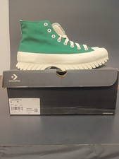 Converse All Star Run Star Hike Green High Top Platform Sneakers Size Mens 9