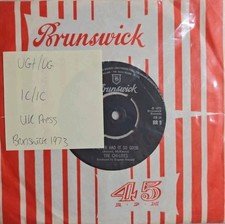 The Chi-lites Homely Girl Vinyl Record 7" VG+/VG BR 9 1973